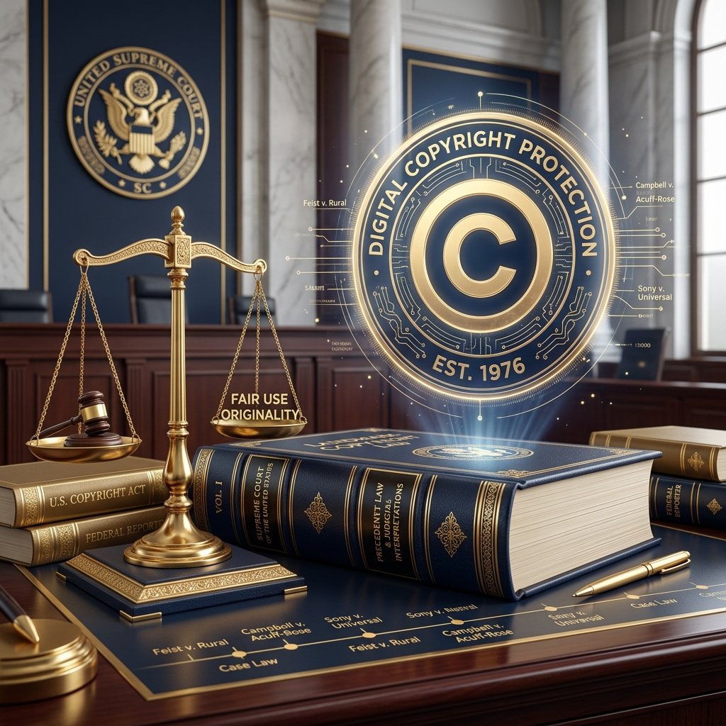 Judicial Interpretation of Copyright Law Landmark Cases